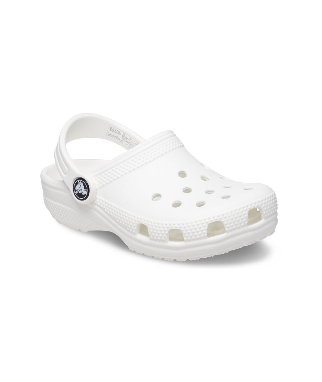 Crocs Classic Clog T White in White