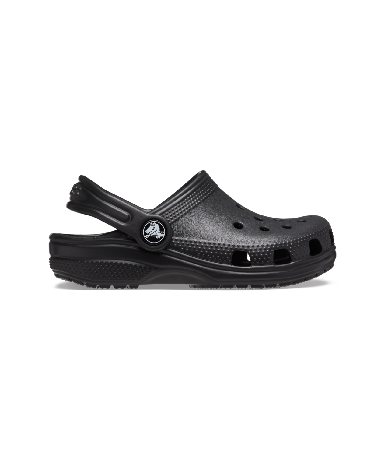 Crocs Classic Clog K Black in Black