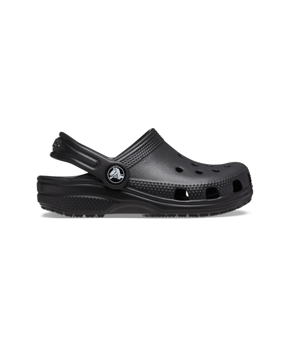 Crocs Classic Clog K Black in Black
