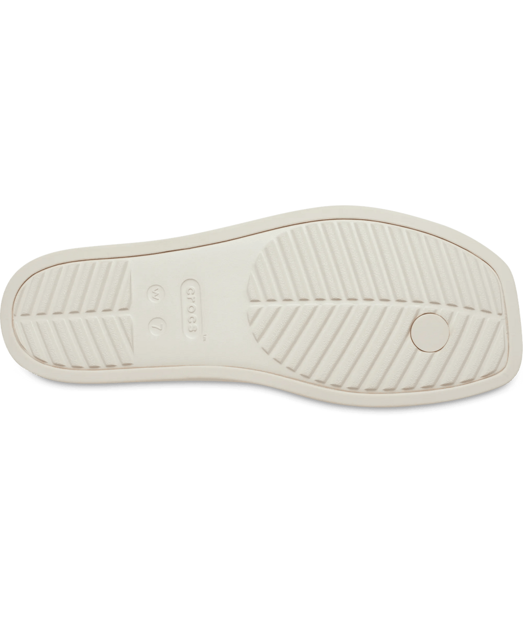 Crocs Miami Flip in Cocoa Cream