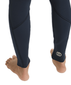 Billabong Boys 8-16 3/2 mm Absolute Back Zip Flatlock Steamer Wetsuit in Navy