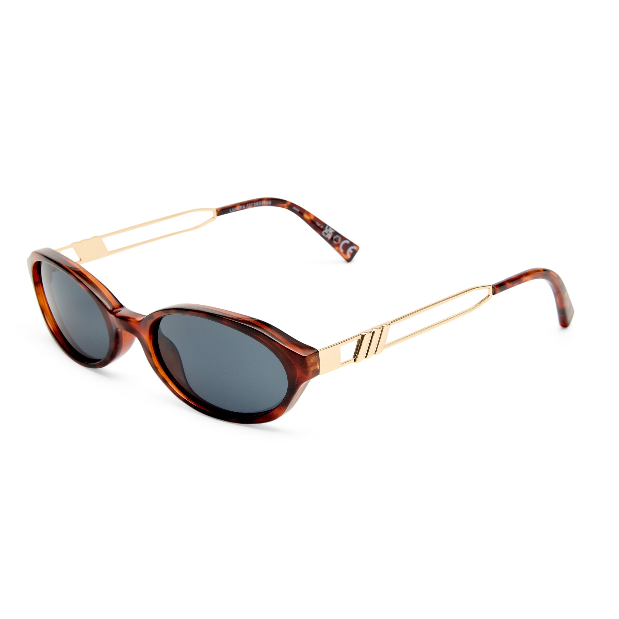 Le Specs LUNITA DARK TORT in SMOKE MONO