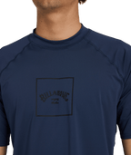 Billabong Boxed Arch Rf Ss in DUSTY NAVY