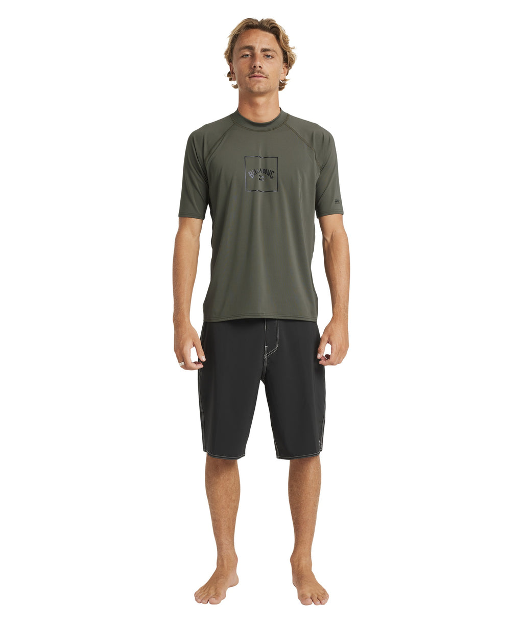 Billabong Boxed Arch Rf Ss in MILITARY