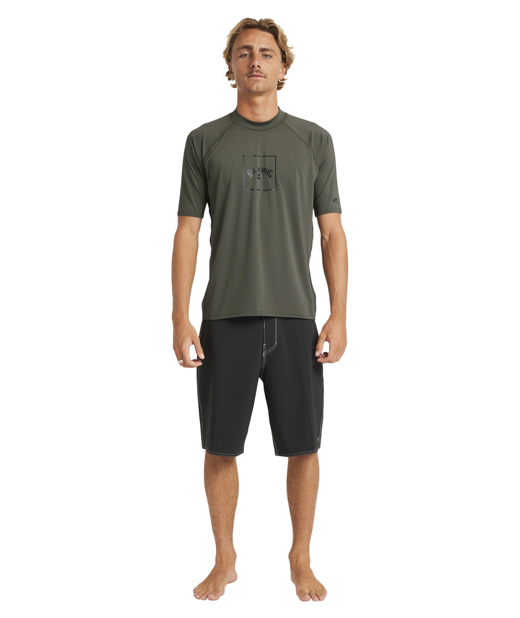 Billabong Boxed Arch Rf Ss in MILITARY