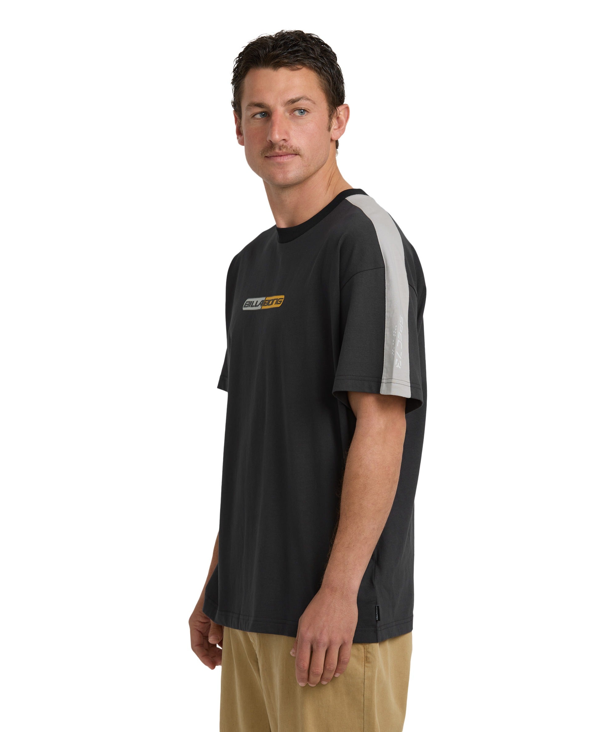 Billabong Spec Iconic Ss in WASHED BLACK