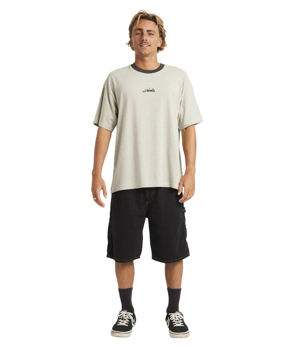 Billabong Absence Stripe Og Ss in CHINO