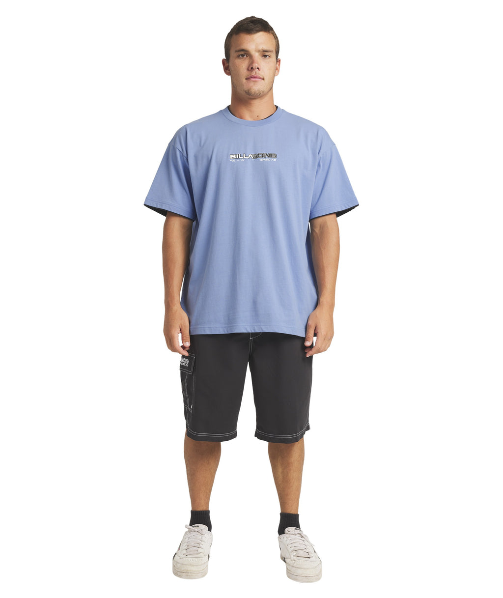 Billabong Spec Tipper Tee in OCEANA BLUE