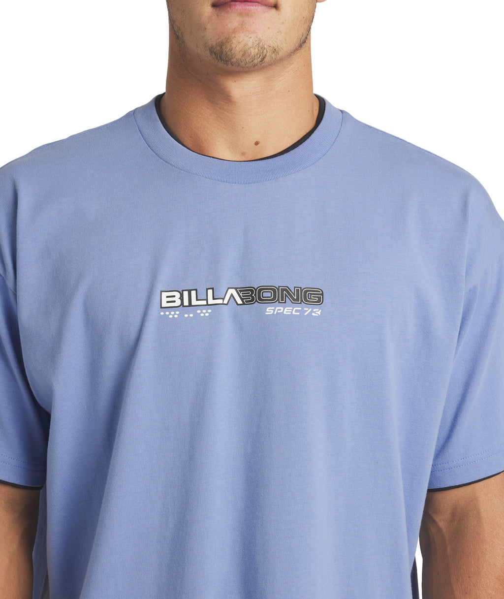 Billabong Spec Tipper Tee in OCEANA BLUE