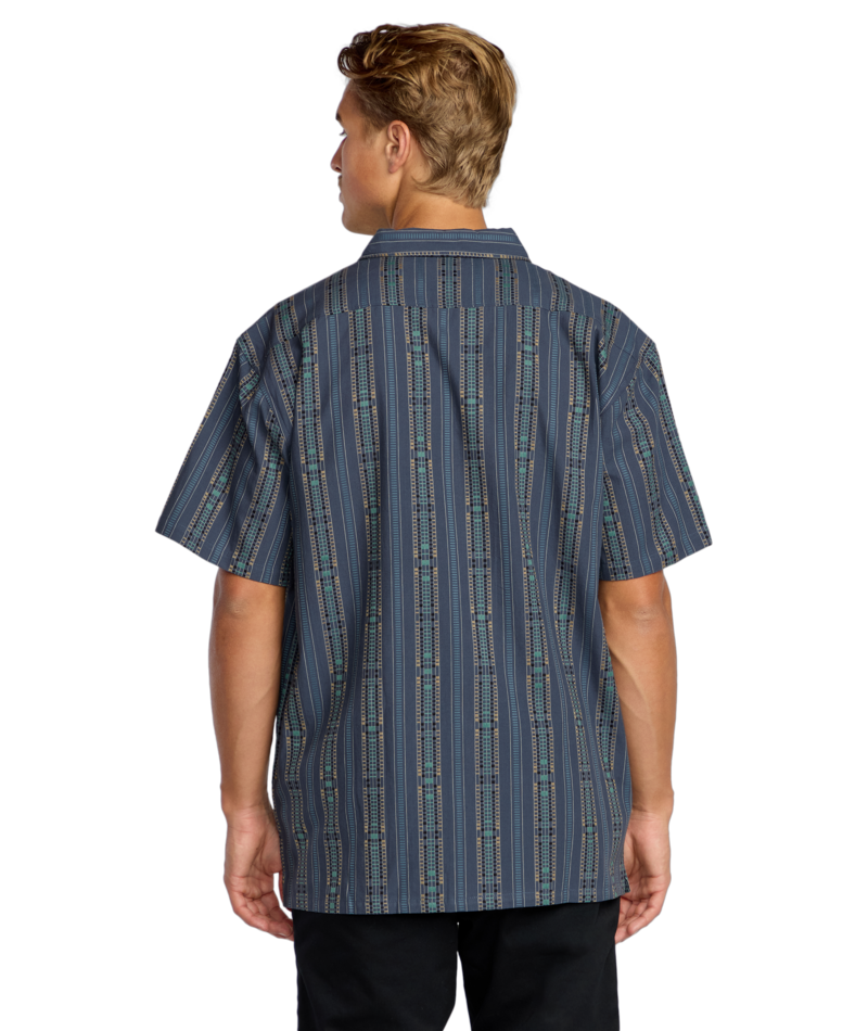 Billabong Sundays Jacquard Ss in DARK NAVY