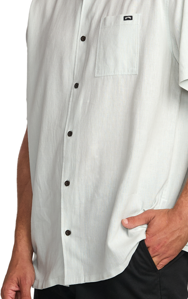 Billabong Ricardo Ss in Ash Blue