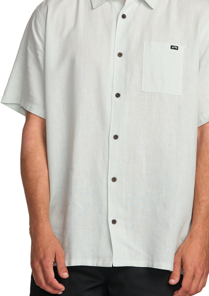 Billabong Ricardo Ss in Ash Blue