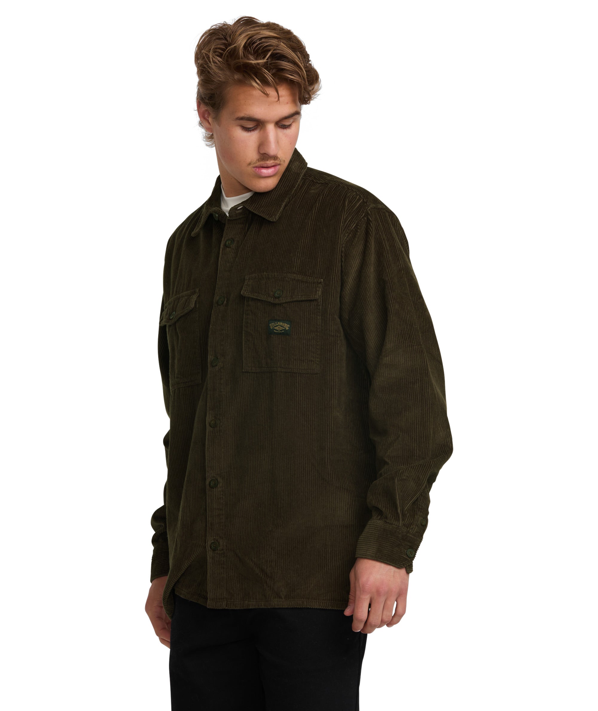 Billabong Bong Days Ls in CHOCOLATE