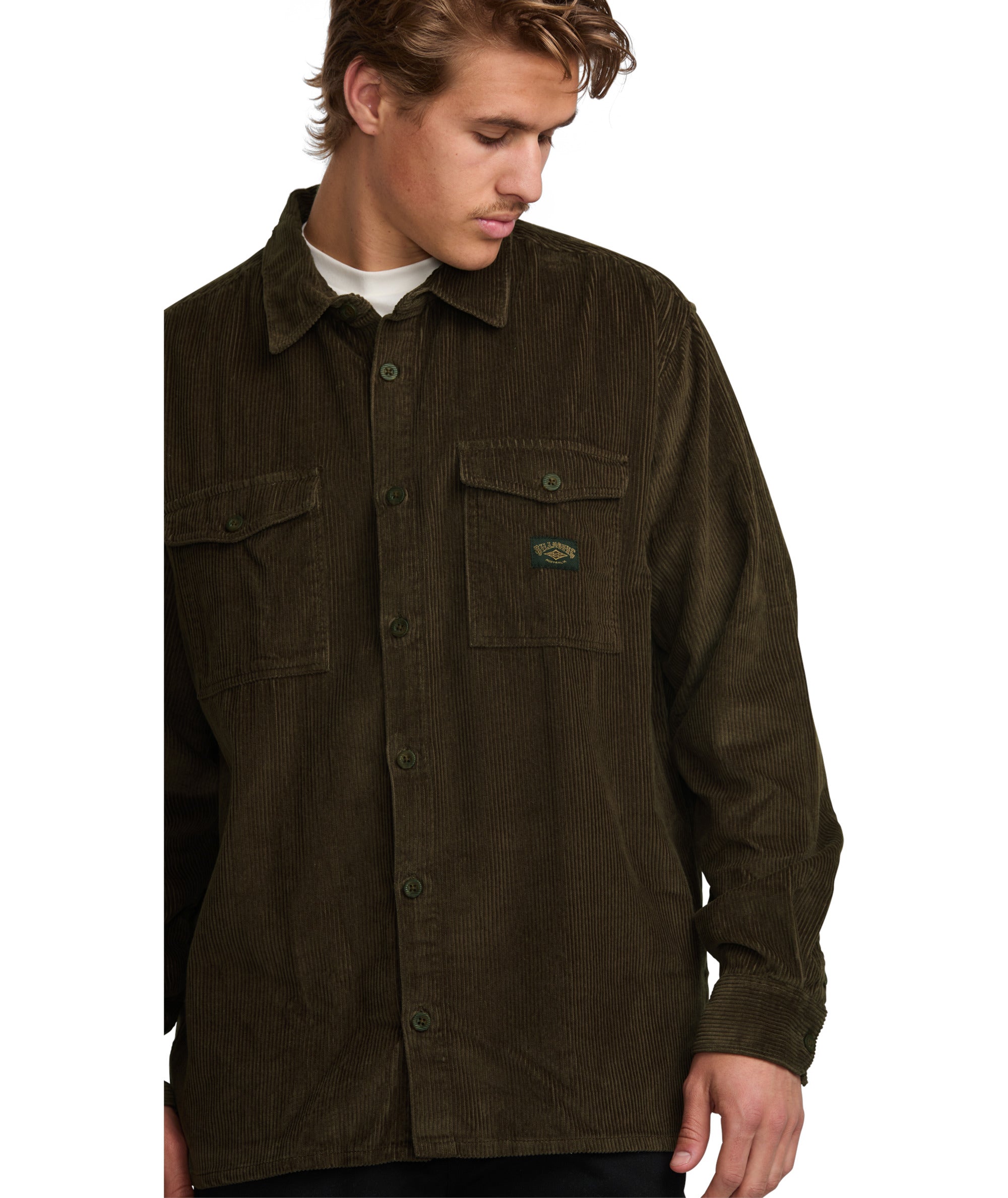 Billabong Bong Days Ls in CHOCOLATE