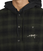 Billabong Baja Sur Flannel in BLACK