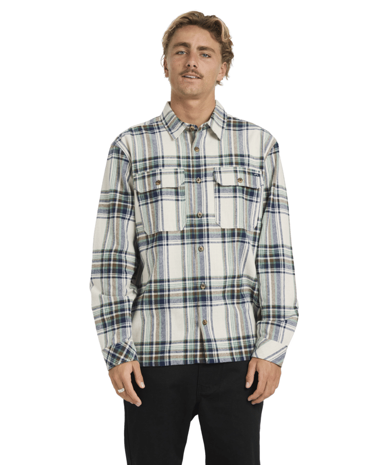 Billabong Offshore Flannel in OATMEAL