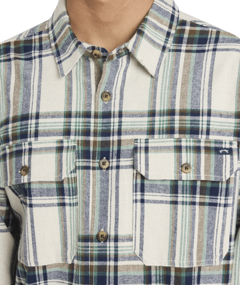 Billabong Offshore Flannel in OATMEAL