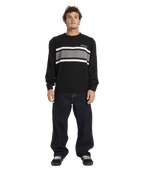 Billabong Spec 73 Panel Sweater in BLACK