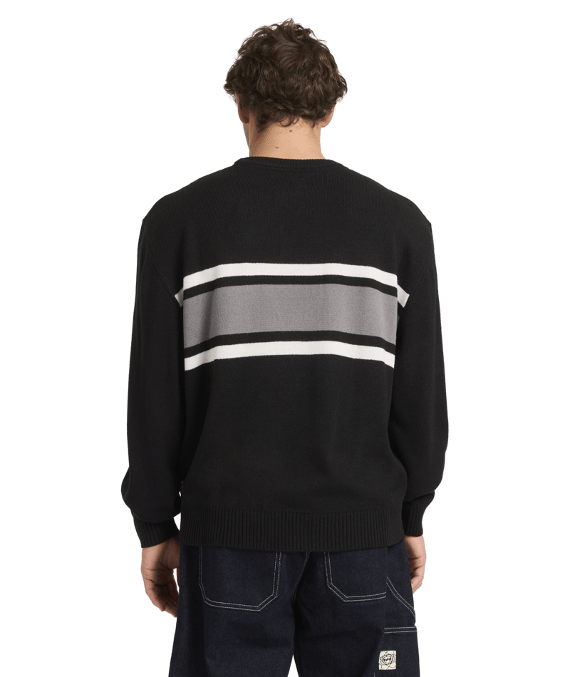 Billabong Spec 73 Panel Sweater in BLACK