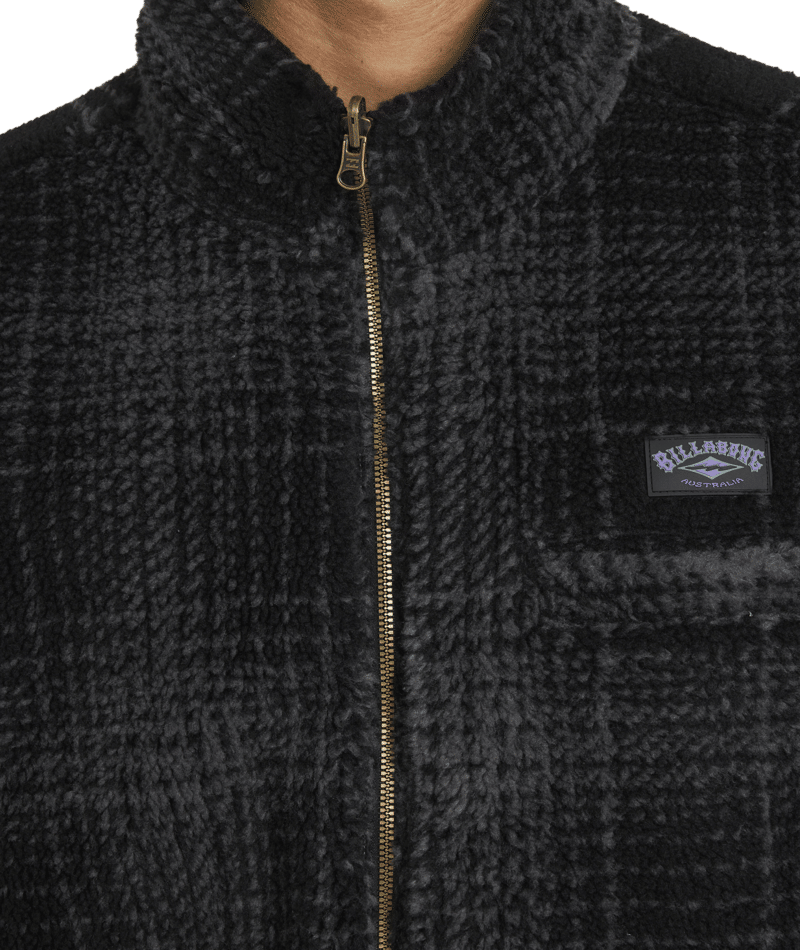 Billabong Gnaraloo Reversible Jacket in BLACK