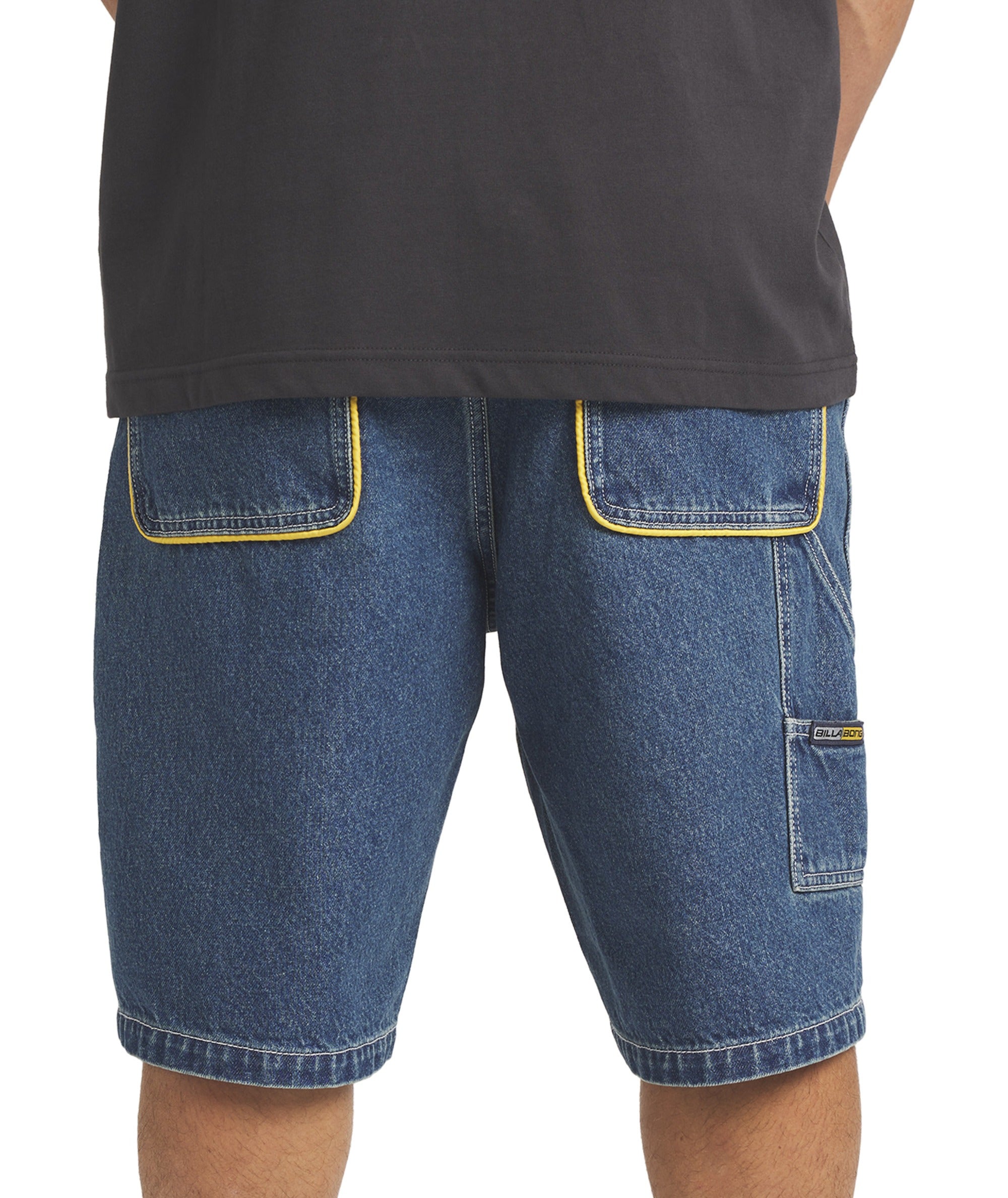 Billabong Spec 73 Bad Dog Denim Short in OCEAN WASH