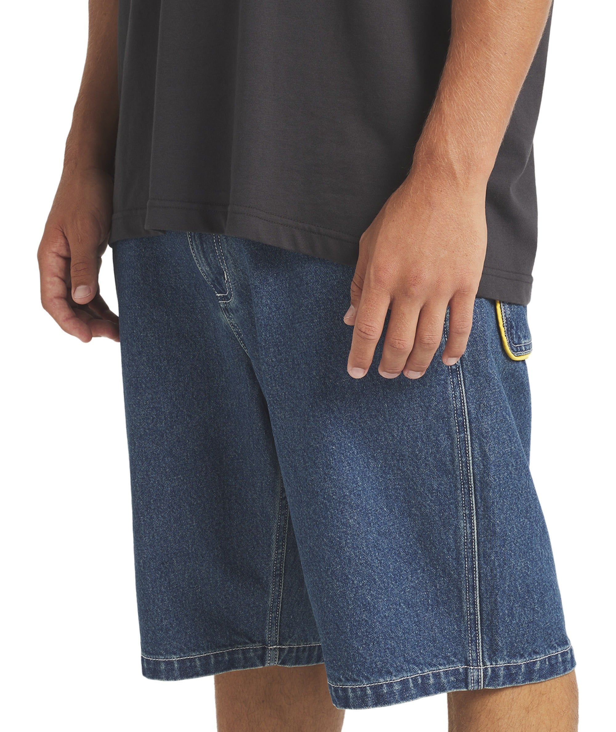 Billabong Spec 73 Bad Dog Denim Short in OCEAN WASH