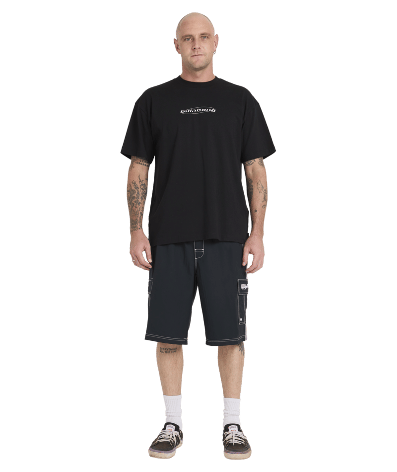 Billabong Throw On in BLACK