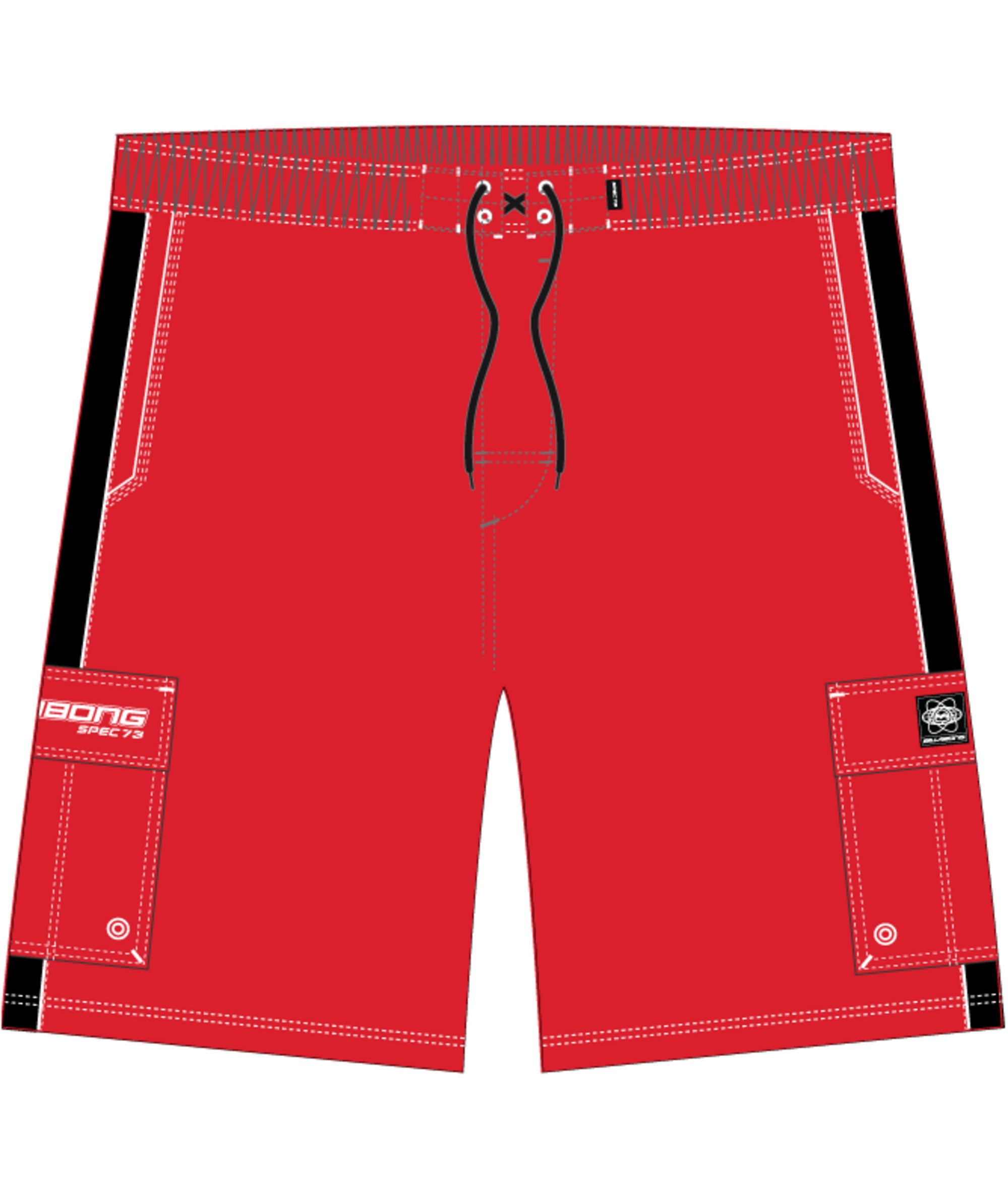 Billabong Throw On 3.0 in TRUE RED