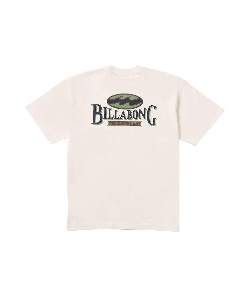 Billabong Double Spread Og Ss in OFF WHITE