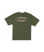 Billabong Bad Dog Pill Wave Og Ss in RIFLE GREEN