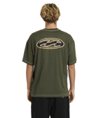 Billabong Bad Dog Pill Wave Og Ss in RIFLE GREEN