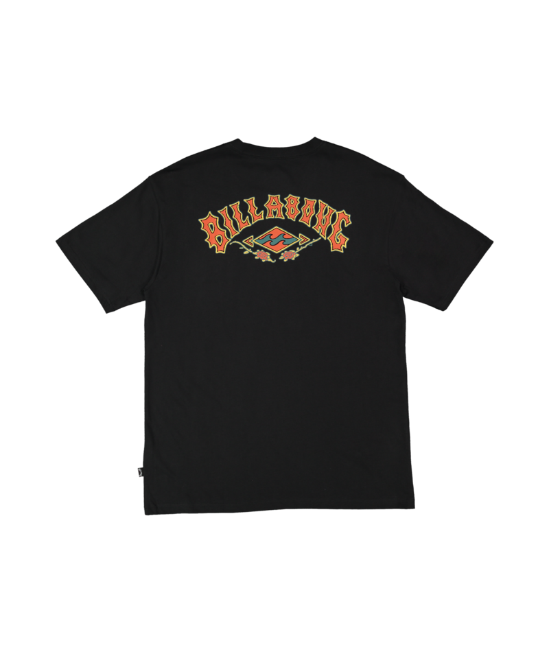 Billabong Rose Arch Regular Ss in WASHED BLACK
