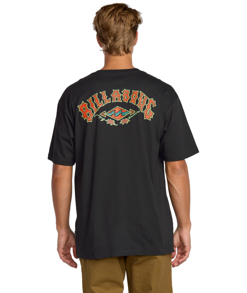 Billabong Rose Arch Regular Ss in WASHED BLACK