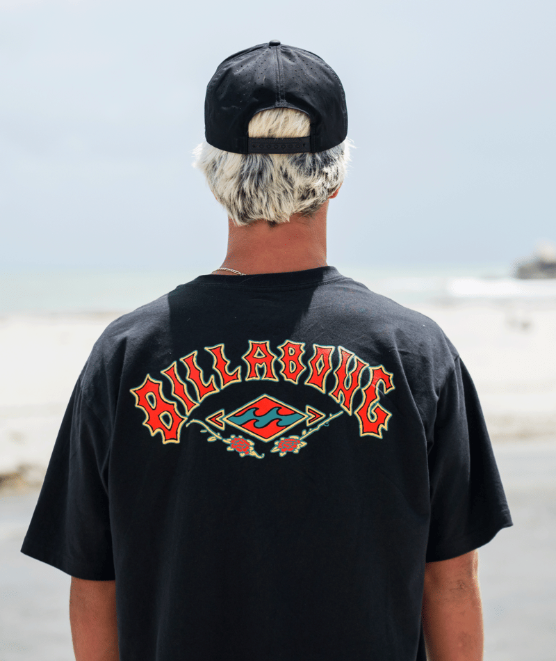 Billabong Rose Arch Regular Ss in WASHED BLACK