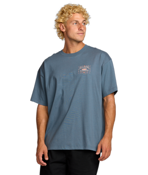 Billabong Double Spread Og Ss in SLATE BLUE