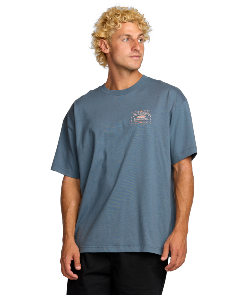 Billabong Double Spread Og Ss in SLATE BLUE
