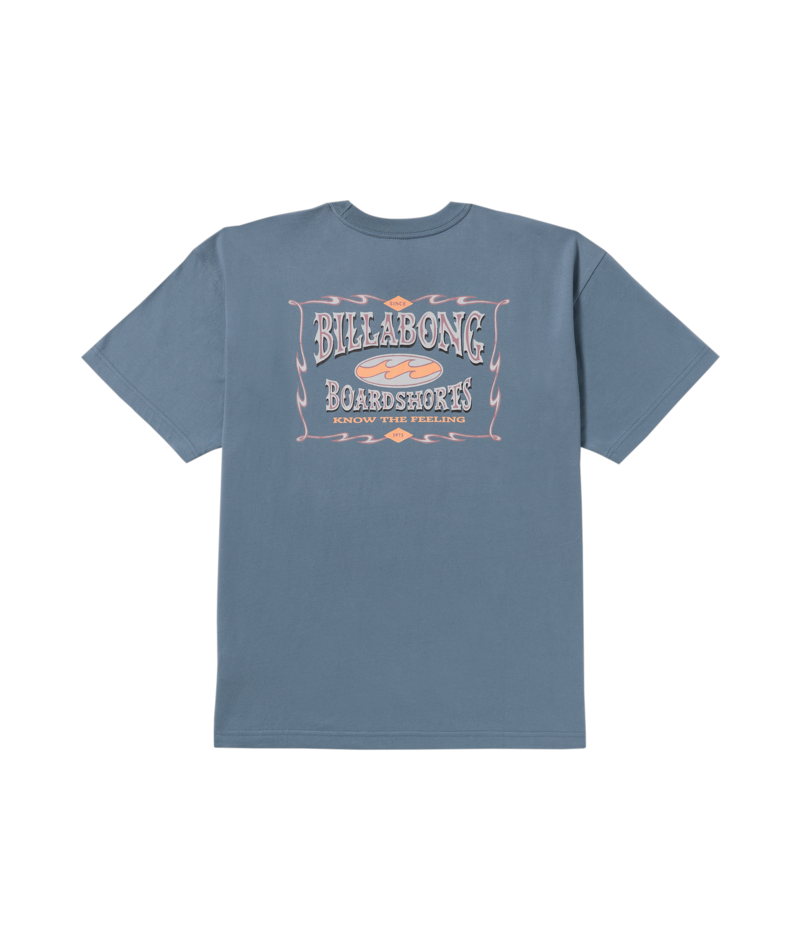 Billabong Double Spread Og Ss in SLATE BLUE