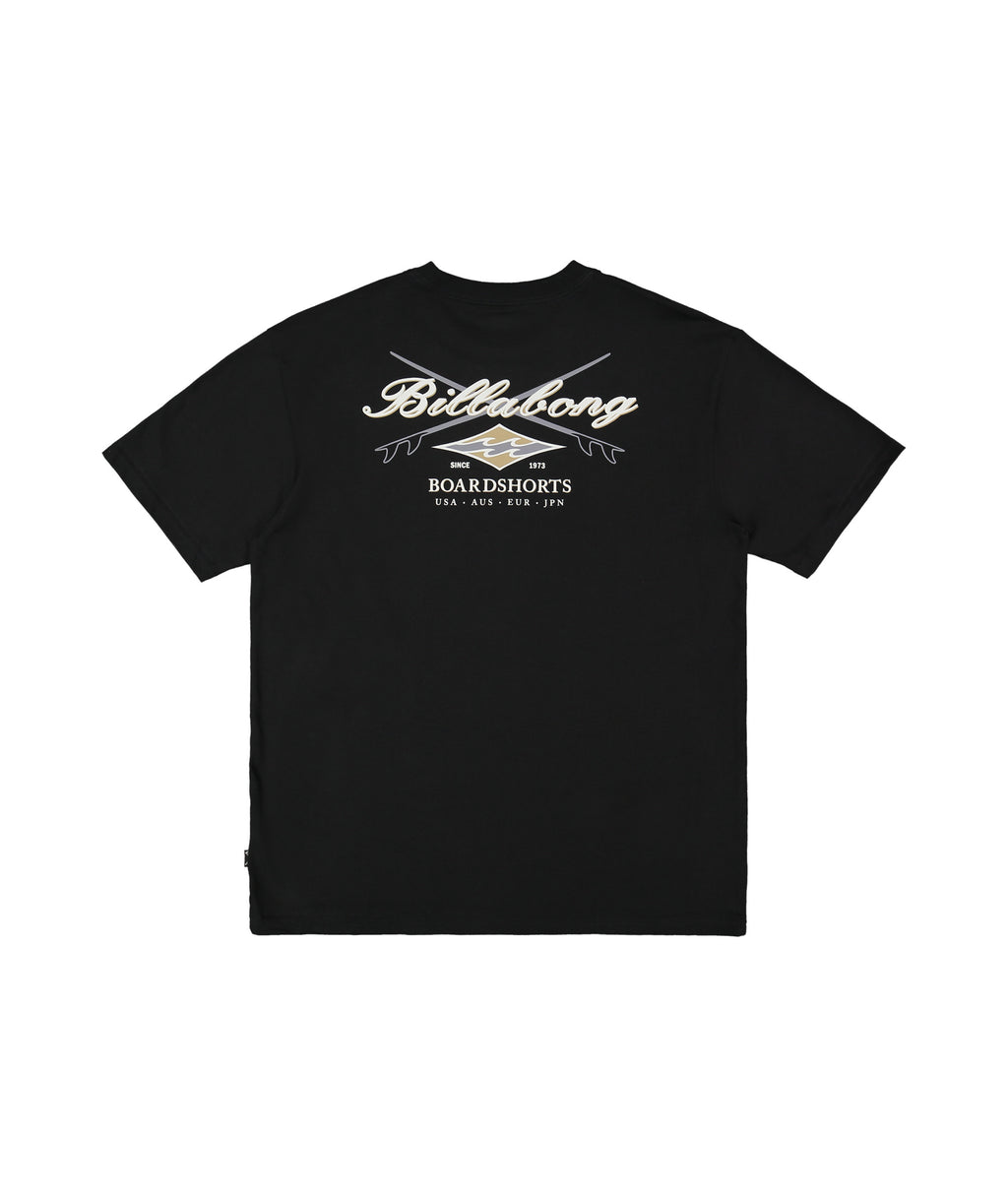 Billabong Crossboards Regular Ss in WASHED BLACK