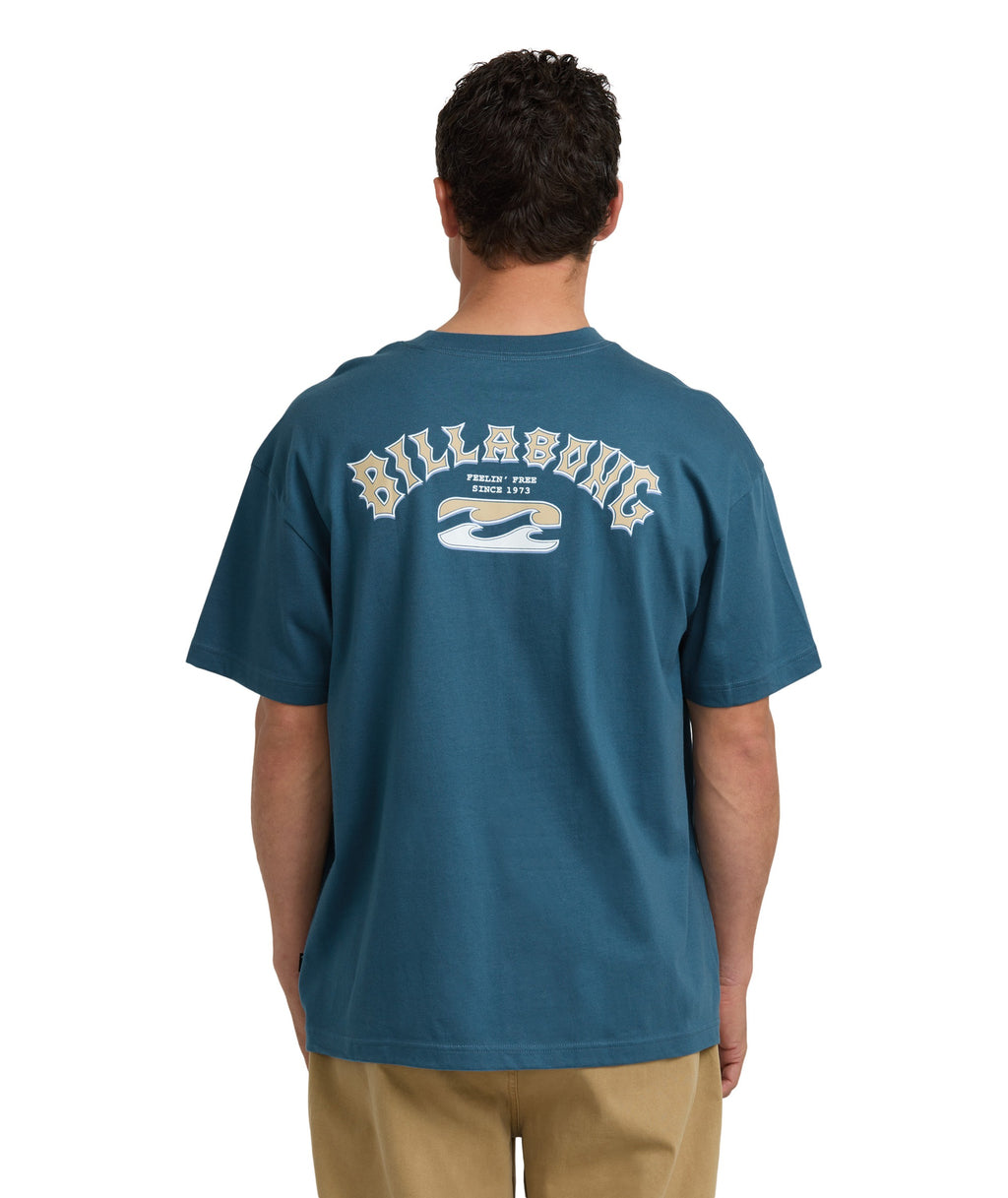 Billabong Heritage Arch Og Ss in REAL TEAL