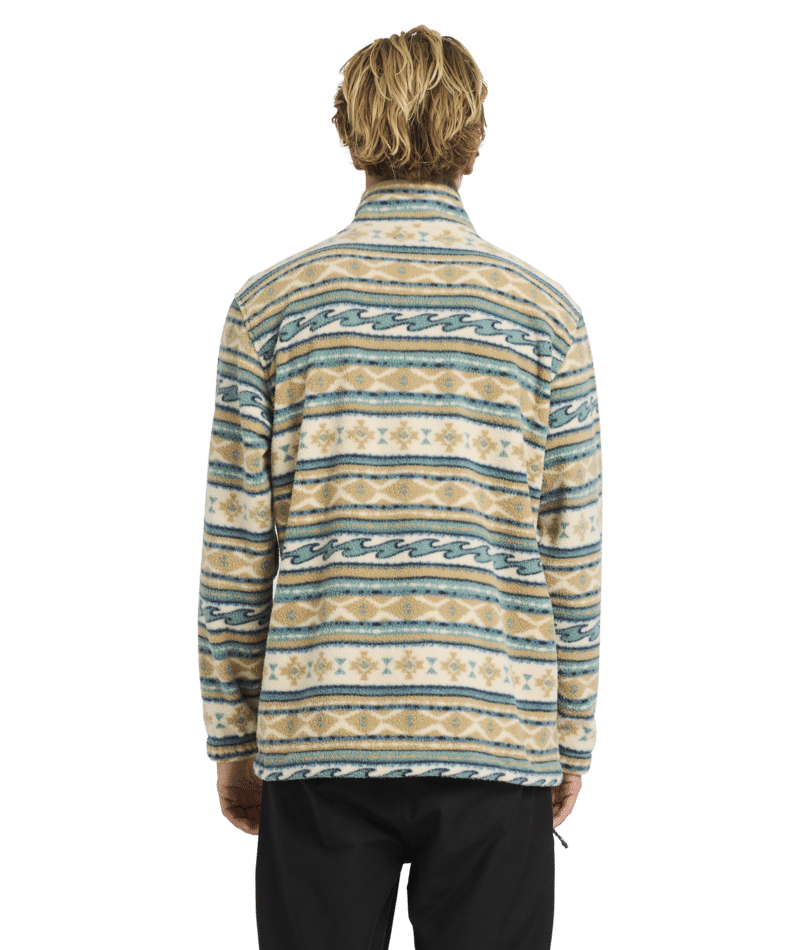 Billabong Boundary Mock Neck in DESERT
