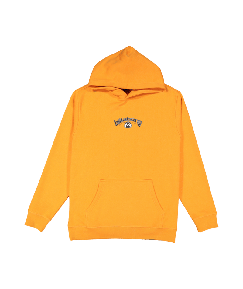 Billabong Spec Bio Arch Pop Hood in DUSTY ORANGE
