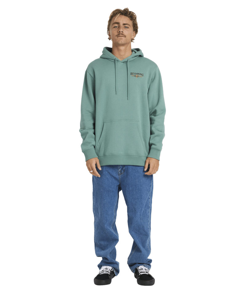 Billabong Pure Intentions Pop Hood in SEA GREEN