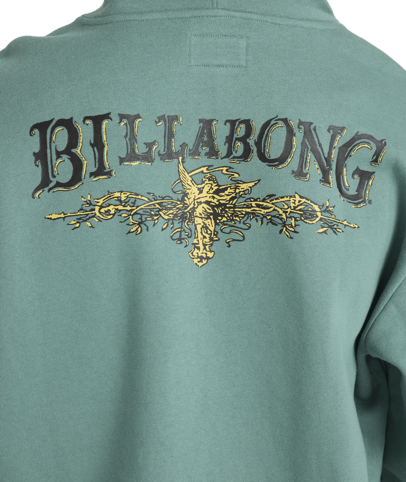 Billabong Pure Intentions Pop Hood in SEA GREEN