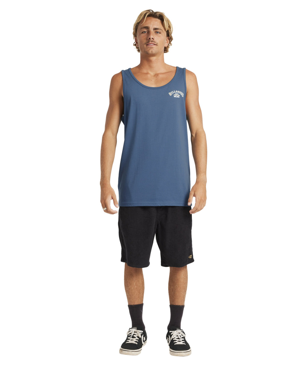 Billabong Heritage Arch Tank in REAL TEAL