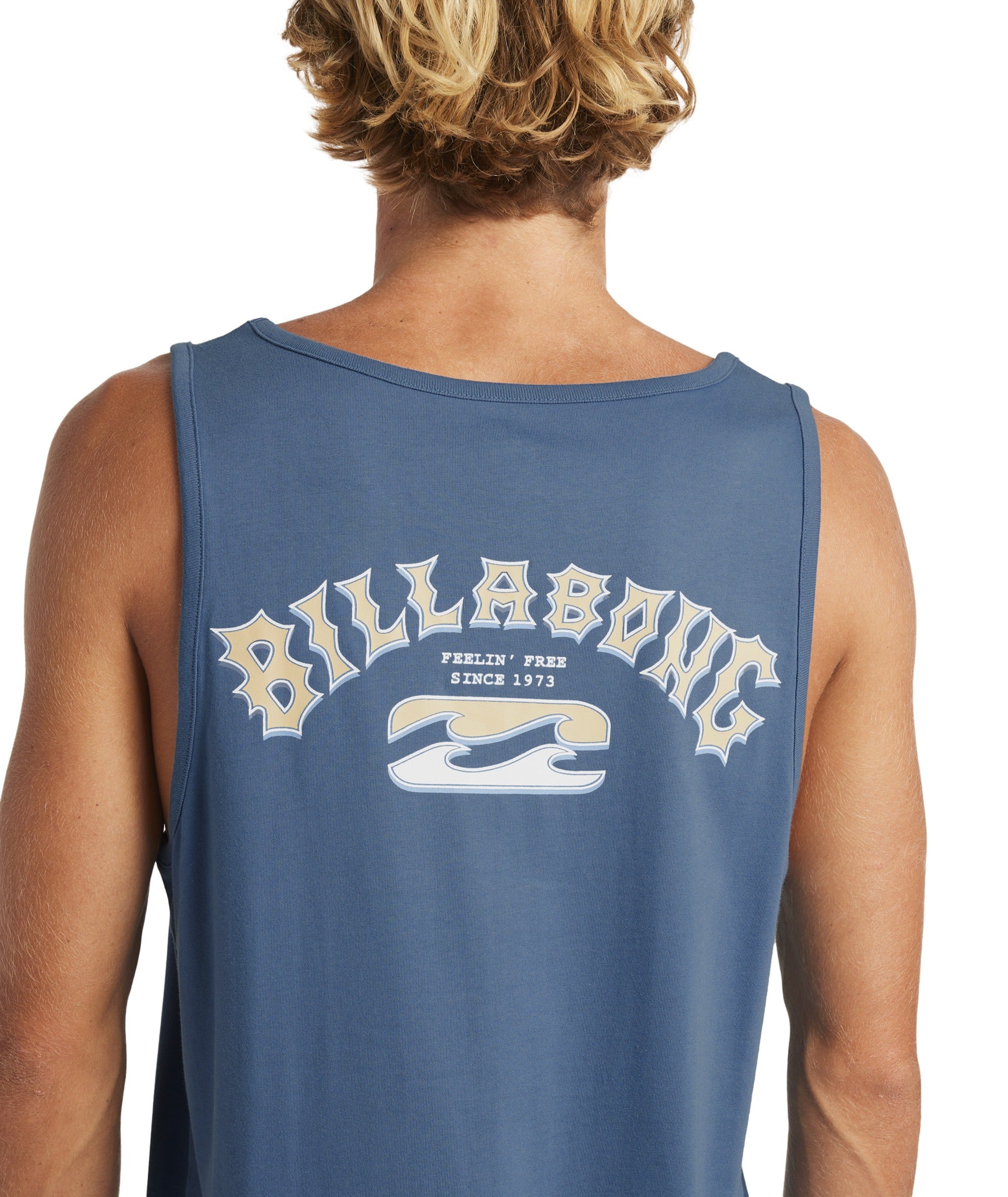 Billabong Heritage Arch Tank in REAL TEAL