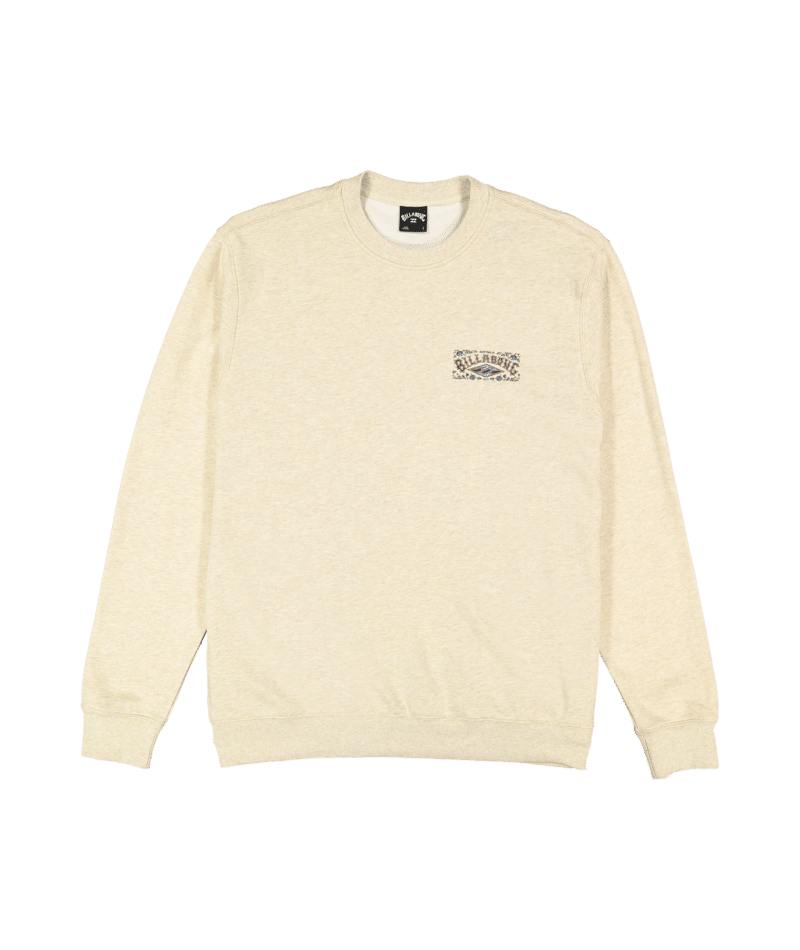 Billabong Short Sands Crew in OATMEAL HEATHER