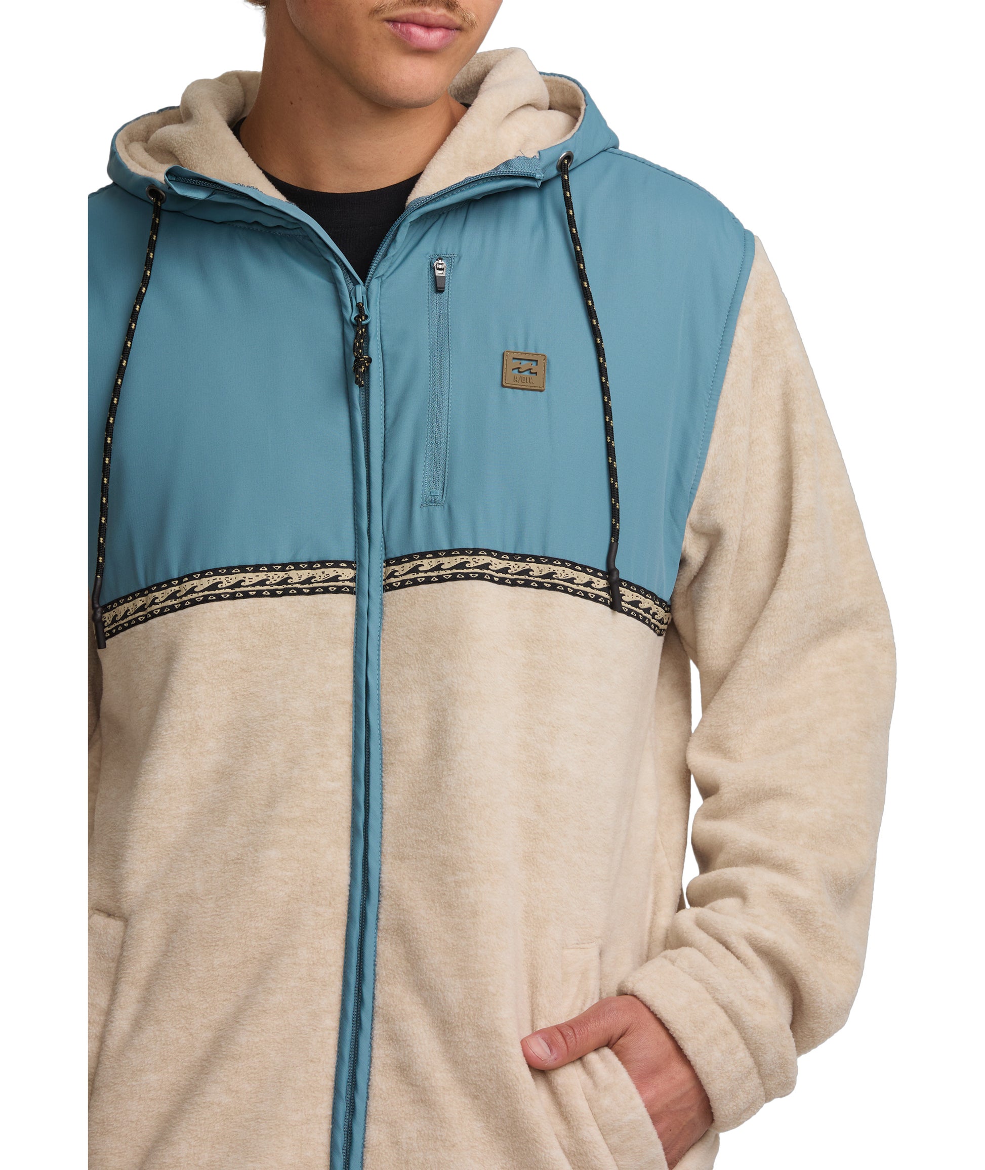 Billabong Boundary Lite Zip in BLEACHED SAND