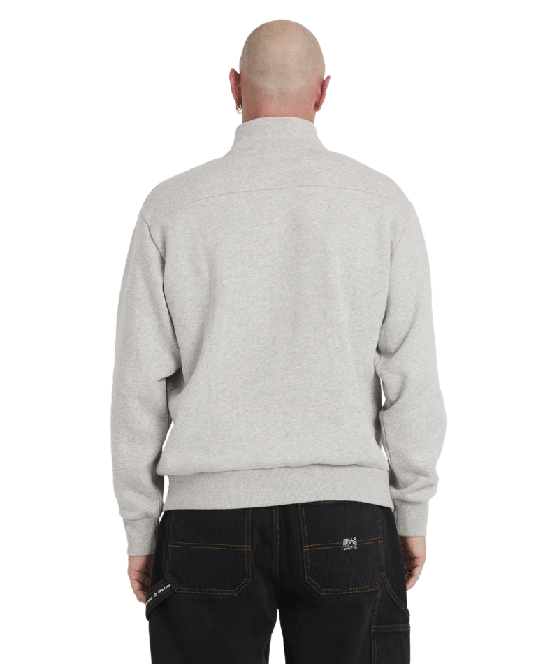 Billabong Spec 73 1/4 Zip in LIGHT GREY HEATHER