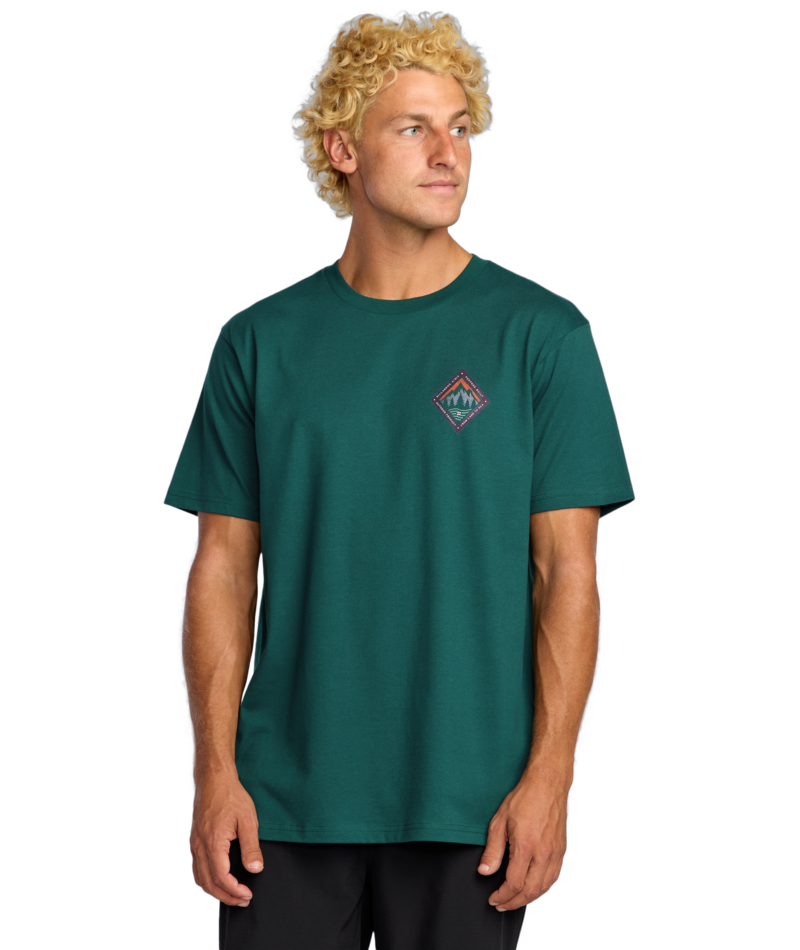 Billabong Rockies Adiv Ss in SPRUCE GREEN