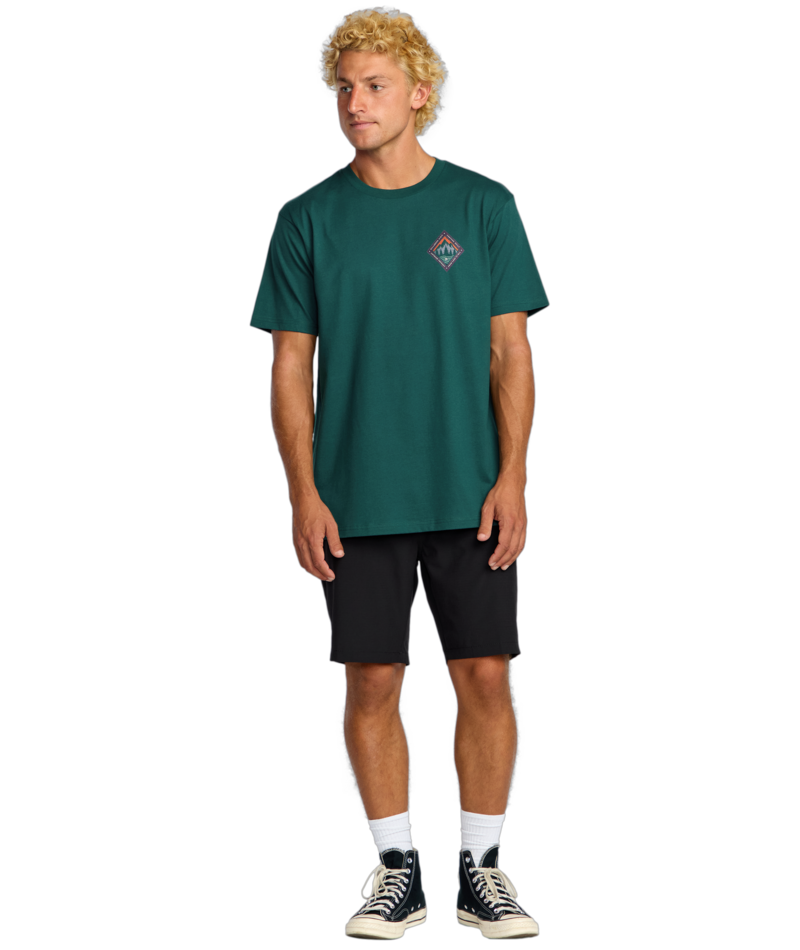 Billabong Rockies Adiv Ss in SPRUCE GREEN